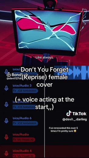 I’ll upload the backstory part after this maybe lol 🥹 it’s a whole 5 minutes tho I HOPE Y’ALL HAD A HAPPY HOLIDAYS take this yuri radiostatic/silence @Hellaverse On Prime #radiostatic #hazbinhotel #cover #fyp #dontyouforgetreprise
