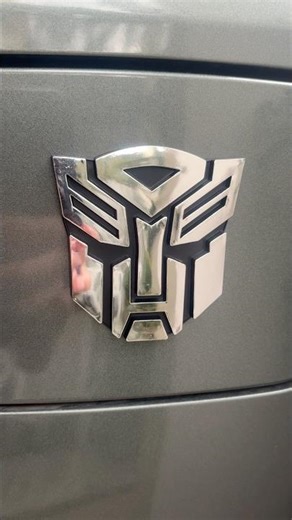Transformers Autobot Emblem badge decal sticker on my Toyota Vios car. #autobot #transformers