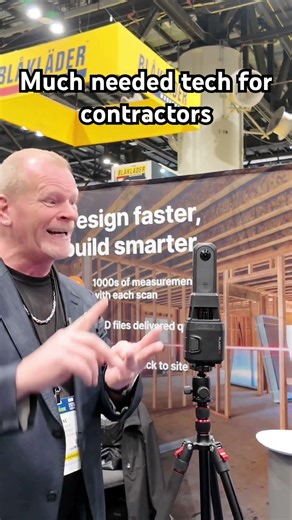 This measurement camera saves contractors hours of work #tech #contractor