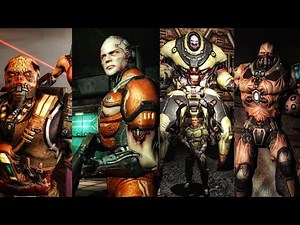 Quake 4 [PC] - All Bosses (With Cutscenes) [HD]