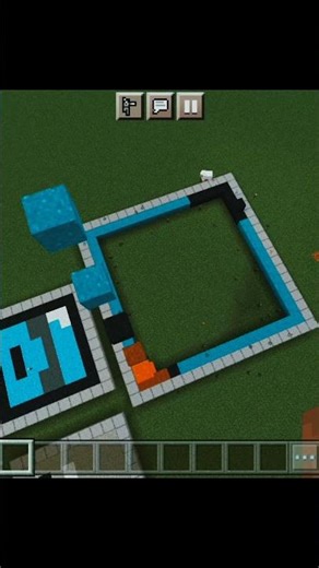 minecraft sand art in sord 🗡#viral #shorts