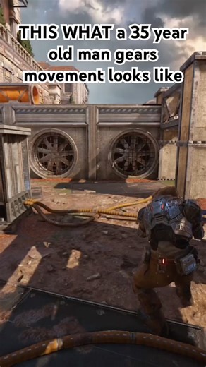 This what a 35 year old man gears movement looks like