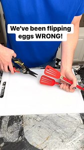 Easy way to flip your eggs for breakfast Making breakfast has never been easier with this helpful kitchen tip from Network Media, Hackity Hack Club and The Gooch. | Hackity Hack Club