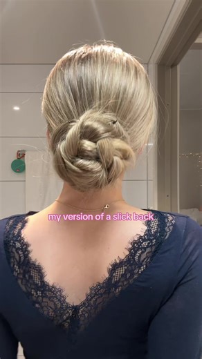 Slick Back Hairstyle Tutorial for All Hair Types