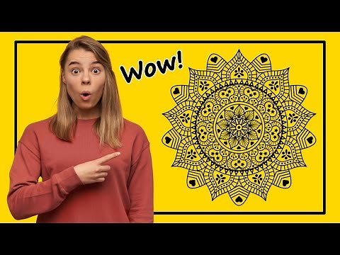 How To Draw Mandalas In Inkscape | Step By Step Guide