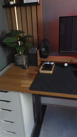My homemade Desk Riser #desksetup #homeoffice #deskinspiration #desktour
