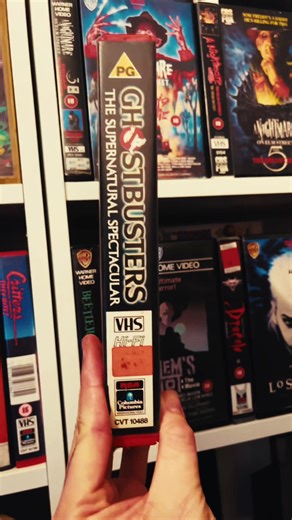 #ghostbusters #vhs #80smovies #vhscollection #movies