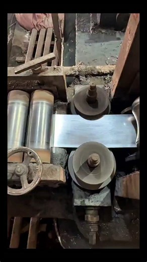 Real Engineerings | Engineering & Technology & Gadgets & DIY on Instagram: "Tube Mill Mastery: From Flat Strip to Finished Pipe! 🏭🔩 ​Witness the seamless transformation of flat steel into structural tubing through the power of a continuous Tube Mill! This serves as a perfect example of automated efficiency, where raw coil is converted into durable pipes used in construction, furniture, and automotive frames. ​The Art of Roll Forming & Continuous Welding ​Unlike subtractive manufacturing (cutti