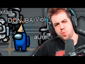 Auron juega Among Us con invitado especial