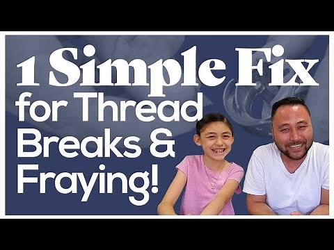 SIMPLE Rotary Hook FIX for Thread Breaks in JUKI / Industrial Single Needles!