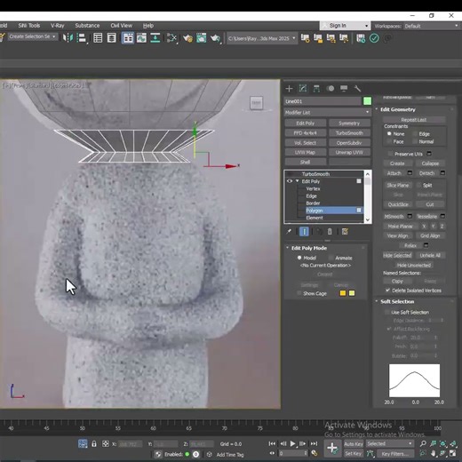 Alien Lamp 3D Modeling Timelapse | 3ds Max & Corona Render