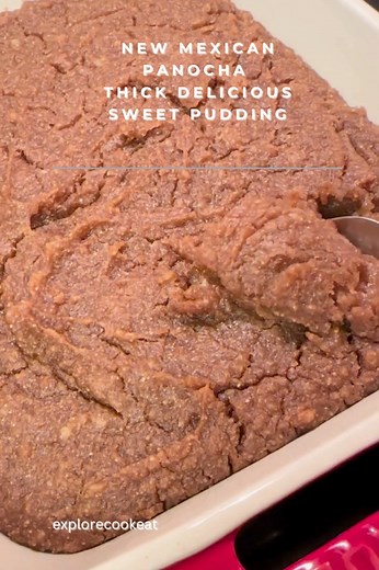 Panocha is a type of sprouted whole wheat flour, and is typically used to make a traditional New Mexican dessert also called panocha. This dessert is a delicious thick and sweet pudding made with panocha and all purpose flours, butter, sugar, and water, and can include warming spices like cinnamon and cloves. Enjoy a spoonful or two of panocha each day for a moment of true bliss! Get the recipe at: https://explorecookeat.com/easy-and-delicious-new-mexican-panocha-recipe/ Cheers! Grace #newmexica