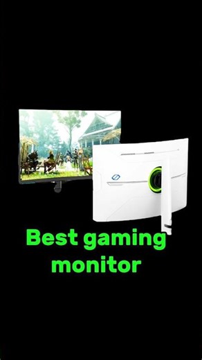 4k curve gaming monitor for PS5 #ps5 #gamingmonitors #gaming