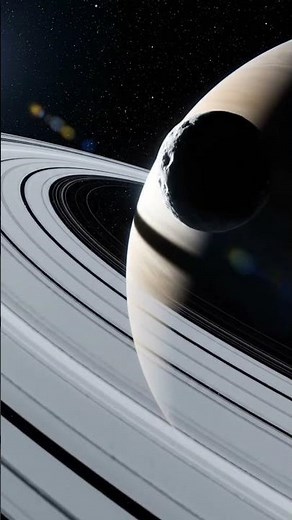 Saturn and Its Rings #science #space