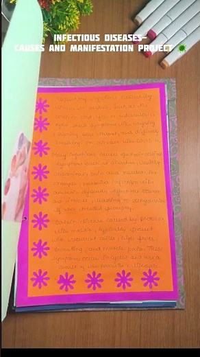 Infectious disease-causes and manifestation project 🦠