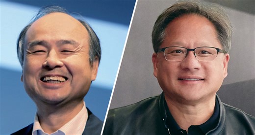 SoftBank Group, NVIDIA CEOs on What’s Next for AI