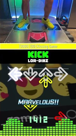 Ear Worm Alert | Kissing Game | StepMANIA Vertical