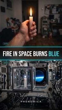 Fire in space burns cold and blue, and it is teaching us cleaner engines
