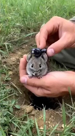 Prairie Vole Exploring Its Secret Burrow Colony | Realistic Micro Camera Footage #shorts