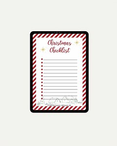 Christmas Checklist A4 – Holiday Planner, Gifts, Tasks & To-do Printable - Etsy