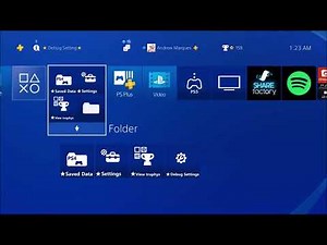 PS4 12.02/12.50 Debug Settings Modded Backup + Download (Debug Settings Shortcut)