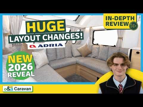 BIG changes for Adria Adora & Action: new stylings & 5-berth Seine!