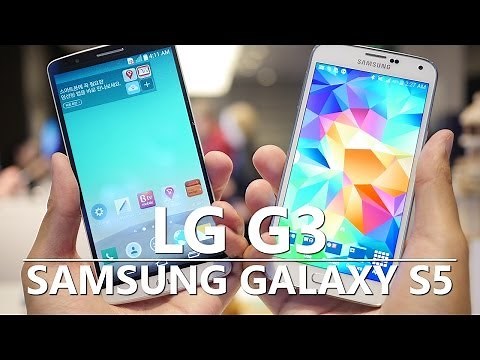 LG G3 vs Samsung Galaxy S5 - Quick Look