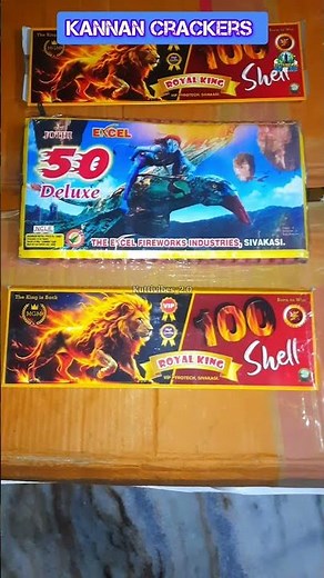 kannan crackers 100 wala & 50 deluxe crackers #kannancrackers #sivakasi #fireworks #diwali2025 #vedi