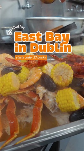 Our buffet starts at just $26.99, so don’t forget to stop by East Bay Buffet and dig in! 🦀🍤 📍 7400 San Ramon Rd, Dublin, CA 94568 📞 925-361-7429 #EastBayBuffet #SeafoodBoil #SeafoodLovers #BuffetTime #Foodie
