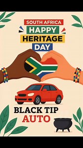 4.1K views |  Today we celebrate our roots, our unity, and the road that drives us forward.Happy Heritage Day from Black Tip Auto ✨#HeritageDay #ProudlySouthAfrican #BlackTipAuto | Black Tip Auto | Facebook
