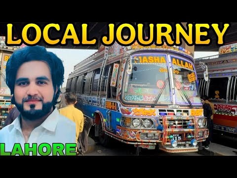Local Bus journey With Shabbir Express | Faisalabad to Lahore | Fast Travel Bus Service 