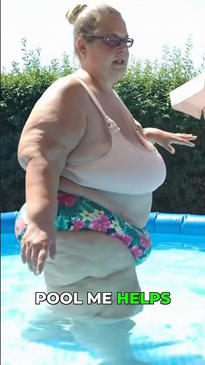 No AC? No problem! My pool workout routine #summerheat #workoutmotivation