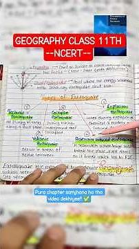 What are the 5 Types of Earthquakes?🌍🤯 | Geography class 11 NCERT Chapter 3