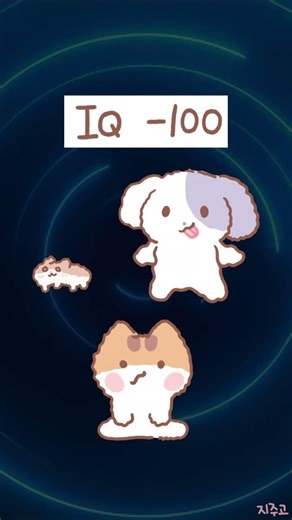 IQ 10+70+60 = -100 #animation #cat #cute #고양이