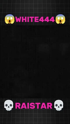 white444 is back#raistar #B2K #444 #fyp #viral #white444 #ukaccount✨💕🥀🥰 @WHITE 444 ?? 🐰 @TONDE GAMER @Total Gaming