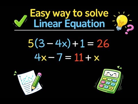 Solving Linear Equation