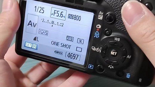 佳能500d 一分钟超简单教学