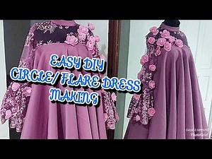 HOW TO MAKE A CIRCLE DRESS