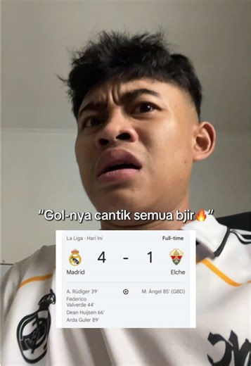 Gol Cantik Arda di Real Madrid vs Elche