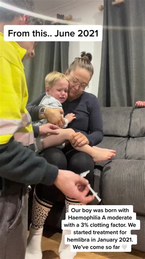 Haemophilia Treatment Progress: Self-Injecting at 3 Years Old