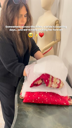 3.2K views | Somewhere miles away, a bride will open this box and...