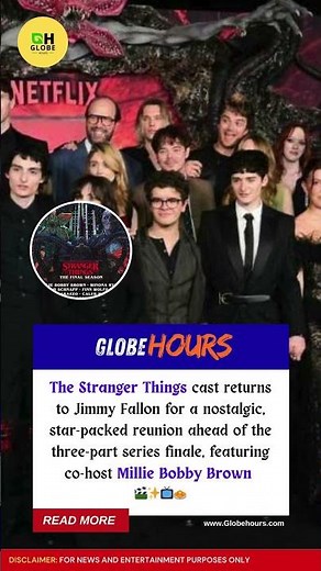 Stranger Things Cast Reunites on Jimmy Fallon as Series Finale Celebration Takes Over TV