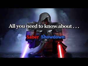 Things You NEED to KNOW in Saber Showdown!!! - Roblox (in-depth guide)