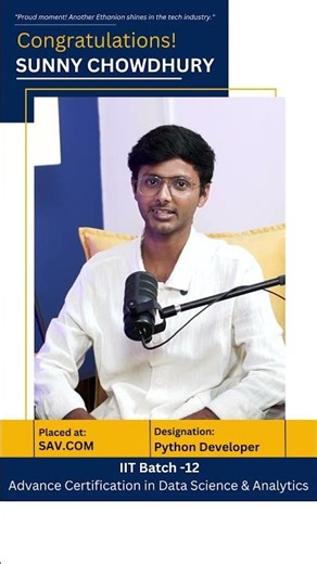 Ethans Tech Pune Placement Success | Data Science Course Ethans Pune | IT training Pune #job #career