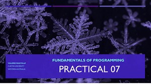 Practical 07 Walkthrough