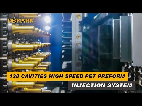 Demark 128-Cavity Direct Press Two-Stage PET Preform Injection System | High-Speed Production