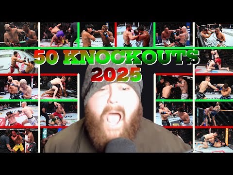 MMA GURU REACTS TO 50 MORE VICIOUS UFC KNOCKOUTS FROM 2025!