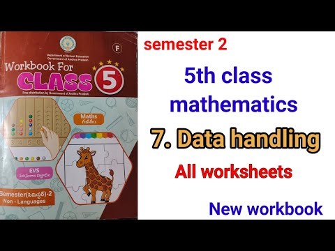 5th class/maths work book /7.Data handling 