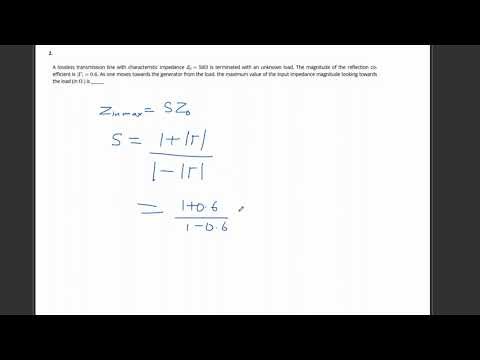 EMFT PROBLEMS 44 TRANSMISSION LINES
