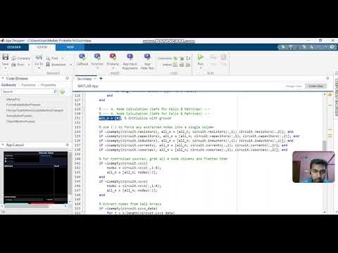 Group_1_B1_EEE-212-Matlab Project Demonstration Video for Automated Thevenin Solver using MNA